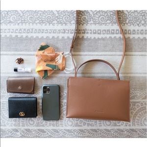 Everlane Lunchbox Leather Crossbody